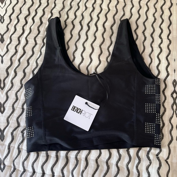 Beach Riot
Tessa Top - Black Rhinestone Check - Picture 6 of 6